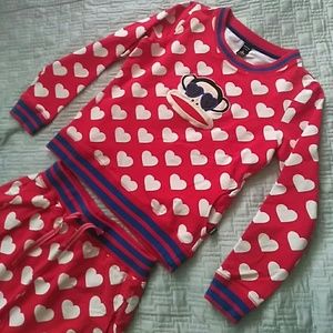 Paul Frank Valentines Hoodie and pants size L